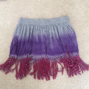 FLOWERS 🌺 BY ZOE FRINGE SKIRT